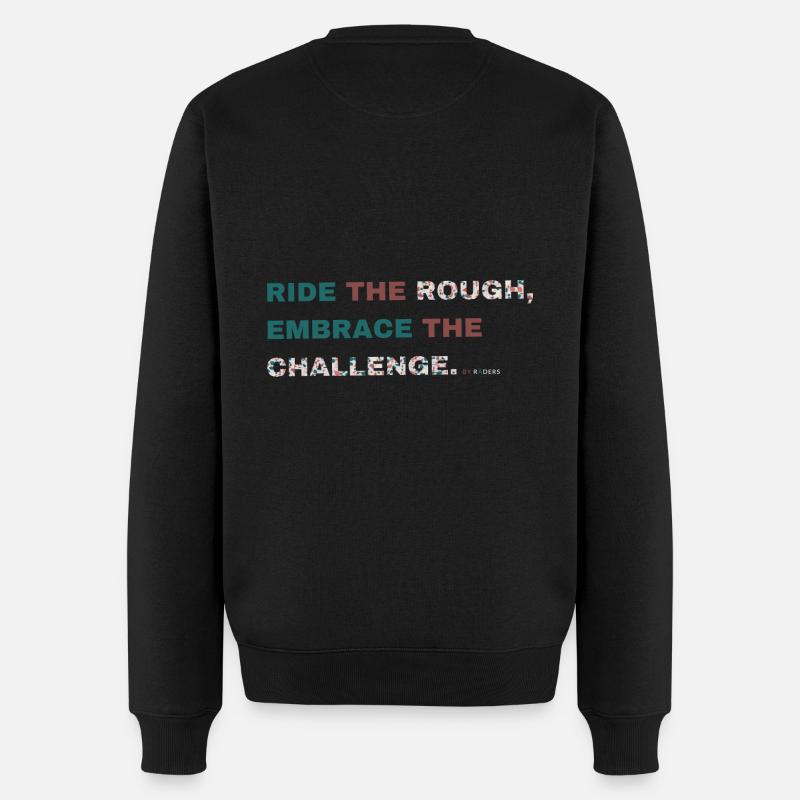 Gravel, VTT, Passion, Cyclisme - Pull Premium bio Homme - noir