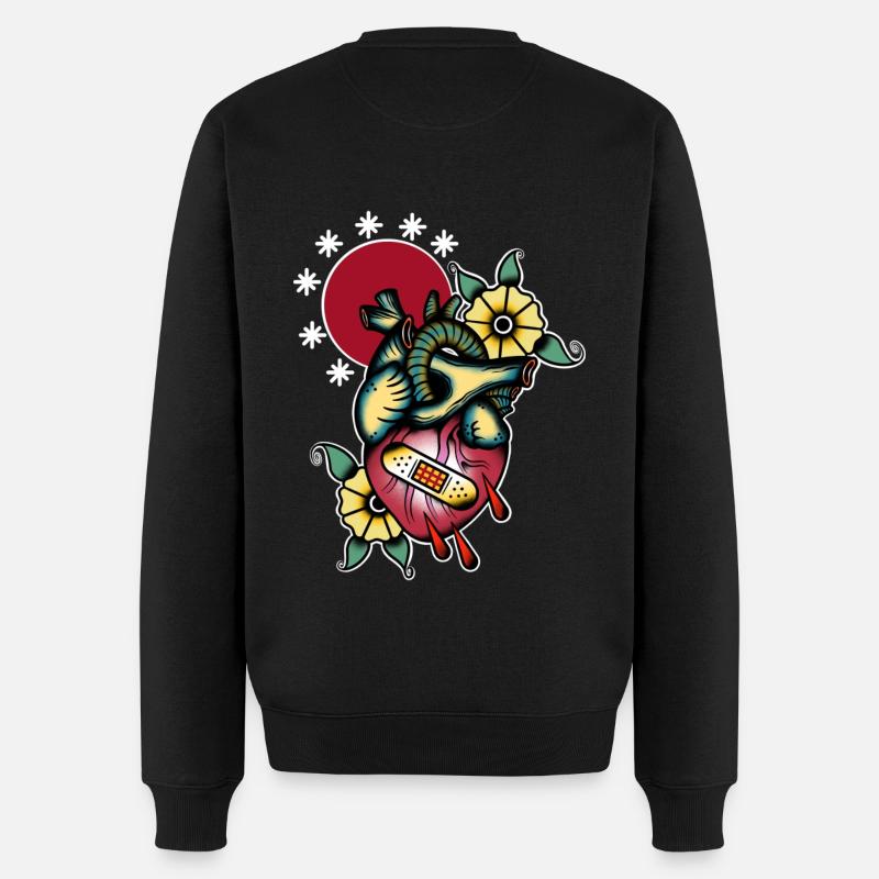 Même pas mal - Pull Premium bio Homme - noir