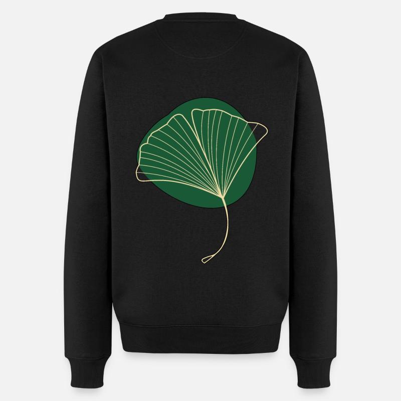 Ginkgo - Pull Premium bio Homme - noir