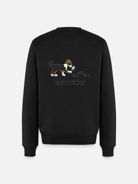 Mantrailing Gingi - Pull Premium bio Homme - noir