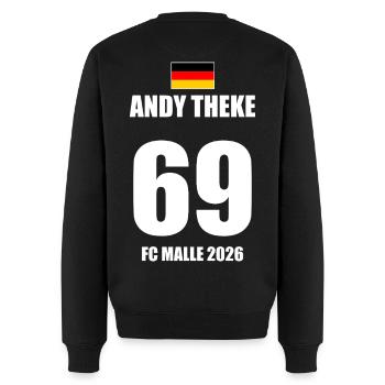 Malle 2026 Andy Theke 69 FC Malle 2026 - Pull Premium bio Homme - noir - Dos - Nico (187cm)