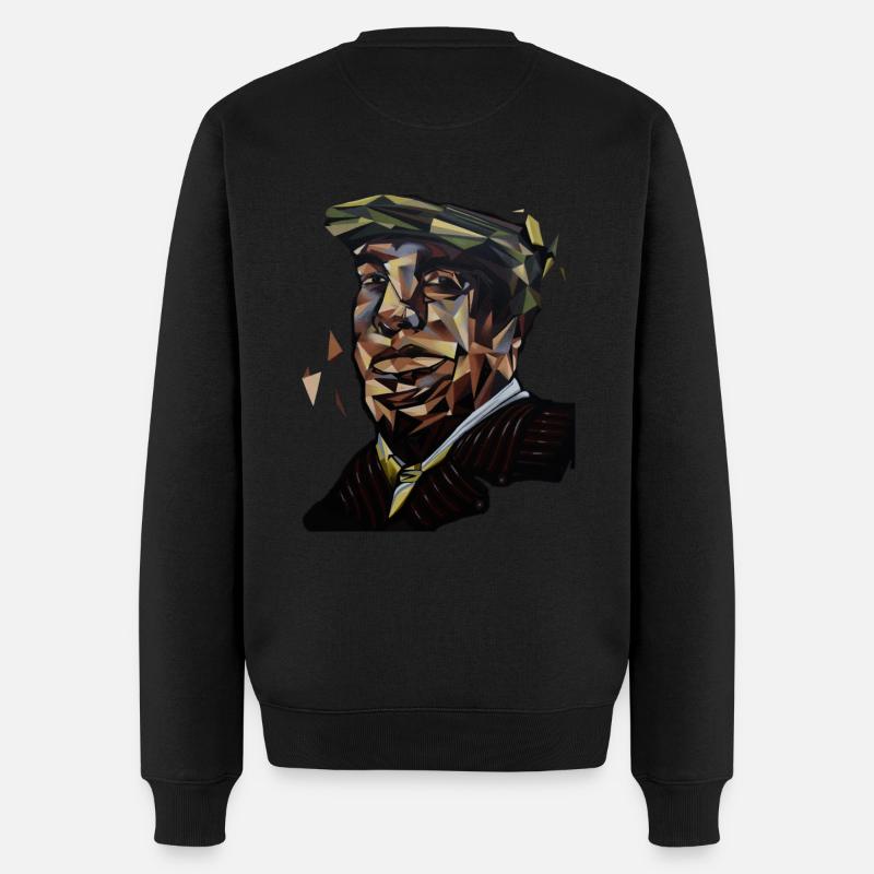 Pablo Neruda - Pull Premium bio Homme - noir