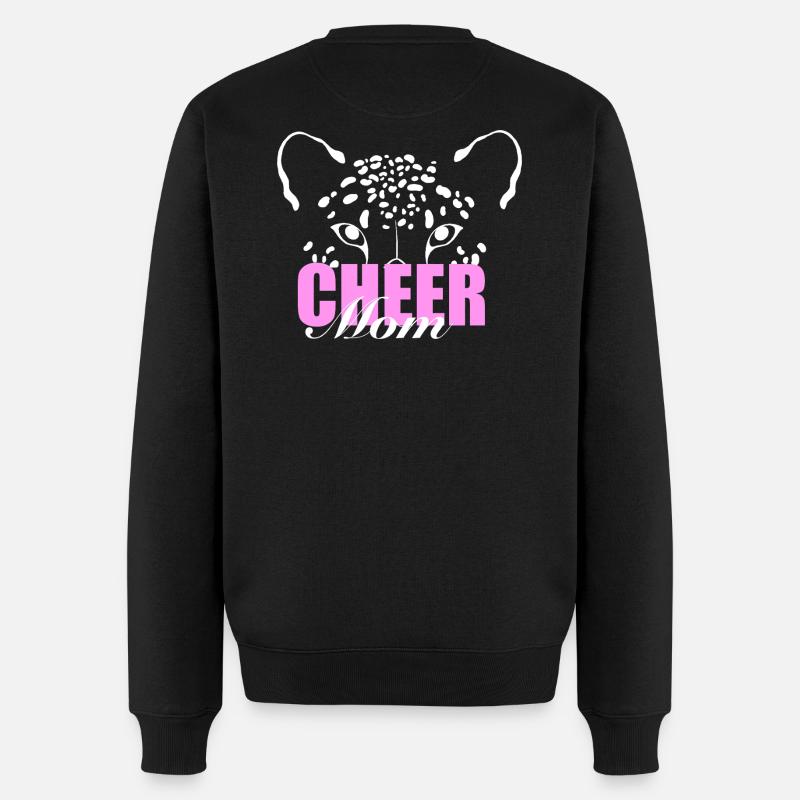 Cheer Mom  - Männer Premium Bio Pullover - Schwarz