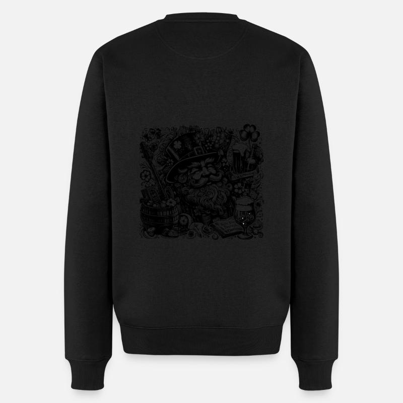 Saint-Patrick - Pull Premium bio Homme - noir