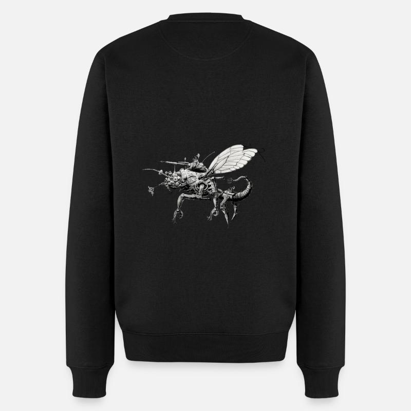Insecte robot - Pull Premium bio Homme - noir