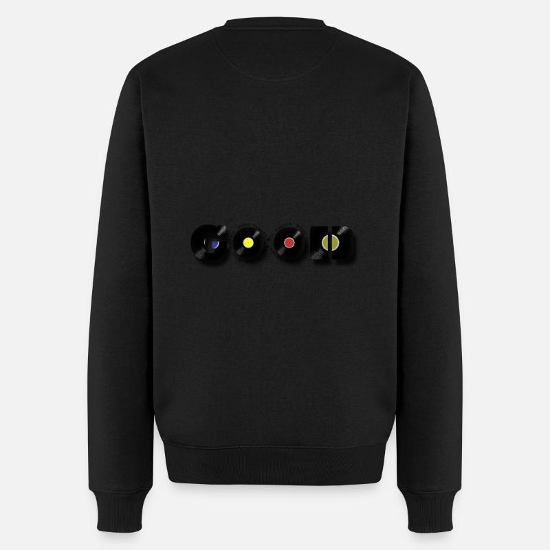 GOOD - Pull Premium bio Homme - noir