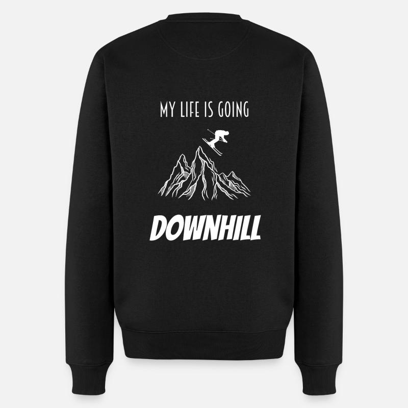 ski - Pull Premium bio Homme - noir