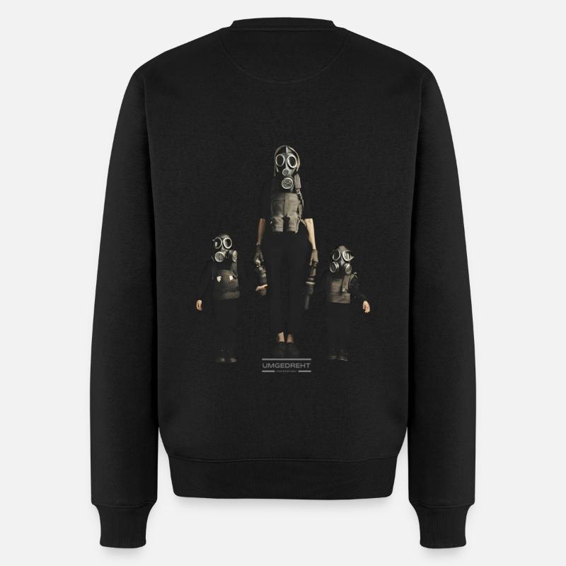 MutterderDinge - Männer Premium Bio Pullover - Schwarz