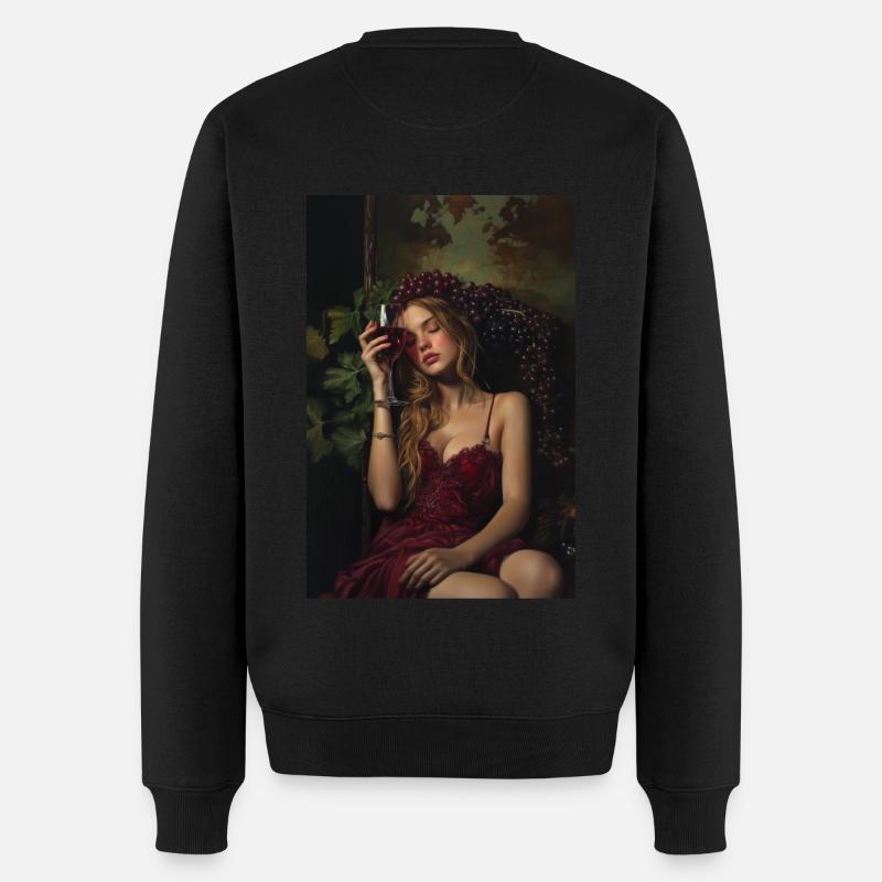Gottes Entschuldigung - Männer Premium Bio Pullover - Schwarz