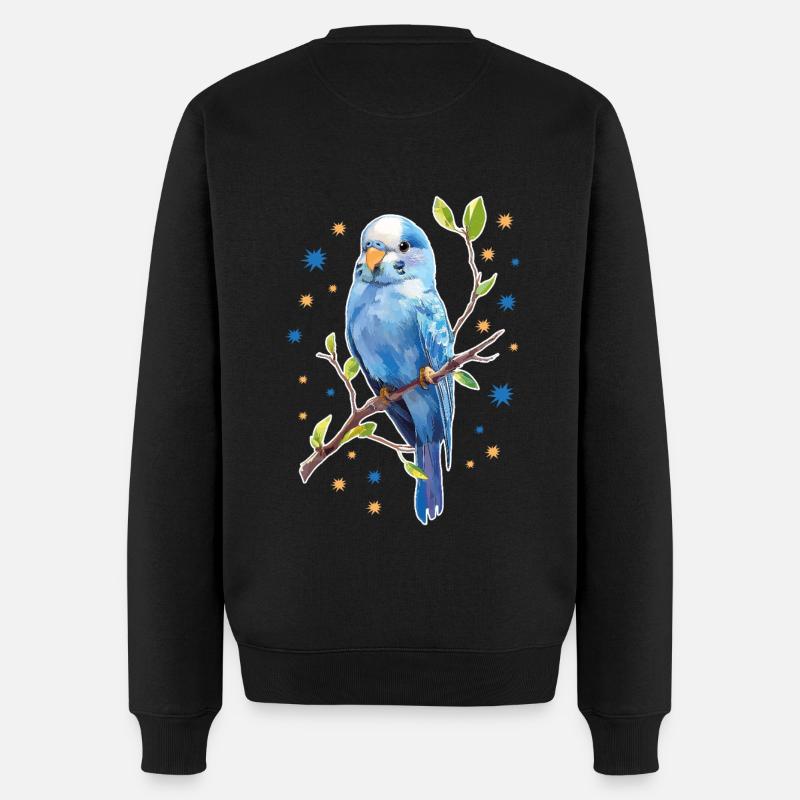 Étoiles de perruche - Pull Premium bio Homme - noir