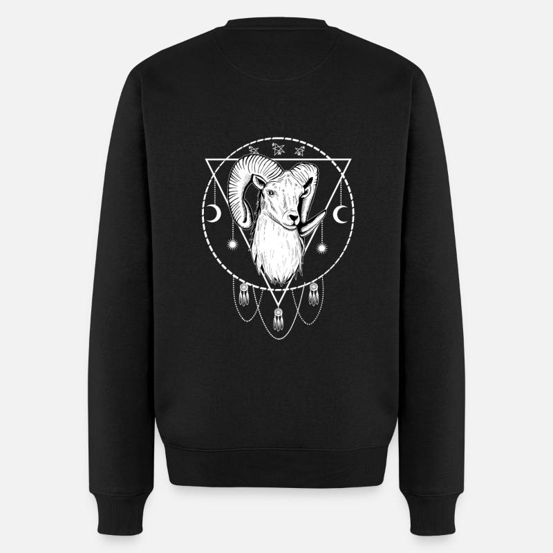 Bélier Occultisme - Pull Premium bio Homme - noir