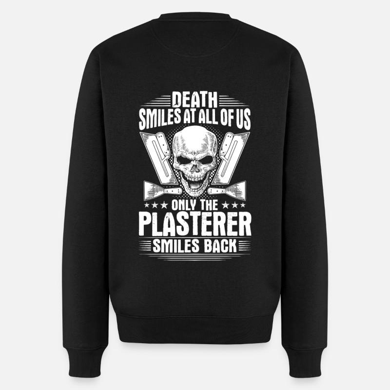 Plasterer plasterer plasterer plasterer - Men's Premium Organic Jumper - black