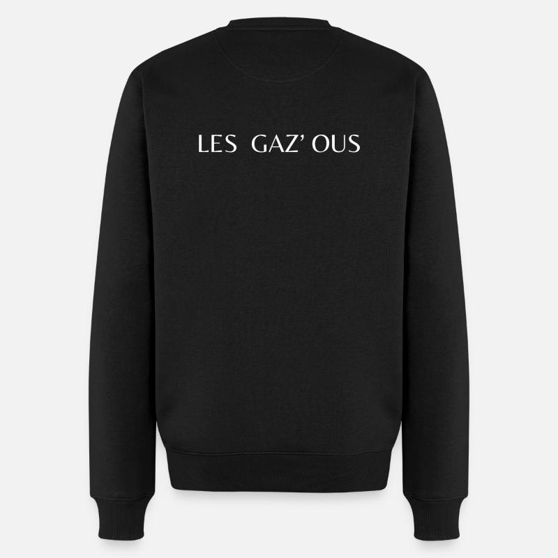 Die Gaz' ous - Männer Premium Bio Pullover - Schwarz