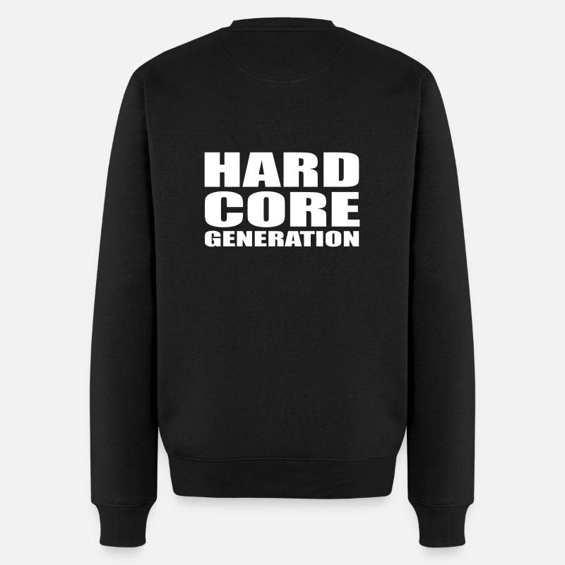 Hardcore Generation FR - Pull Premium bio Homme - noir