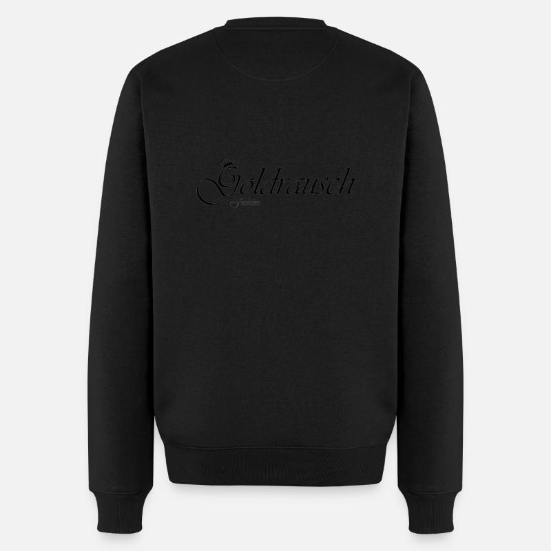 equalizer - Männer Premium Bio Pullover - Schwarz