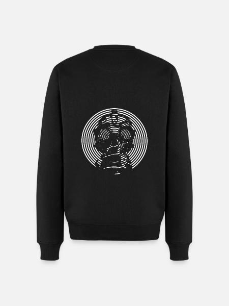 Freetekno - Men's Premium Organic Jumper - black