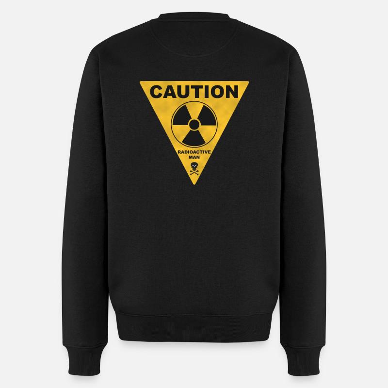 radioactive man - Männer Premium Bio Pullover - Schwarz