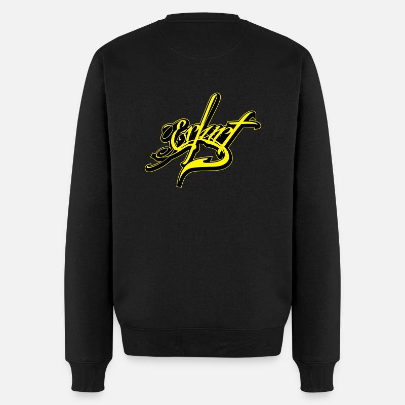 erfurt - Männer Premium Bio Pullover - Schwarz