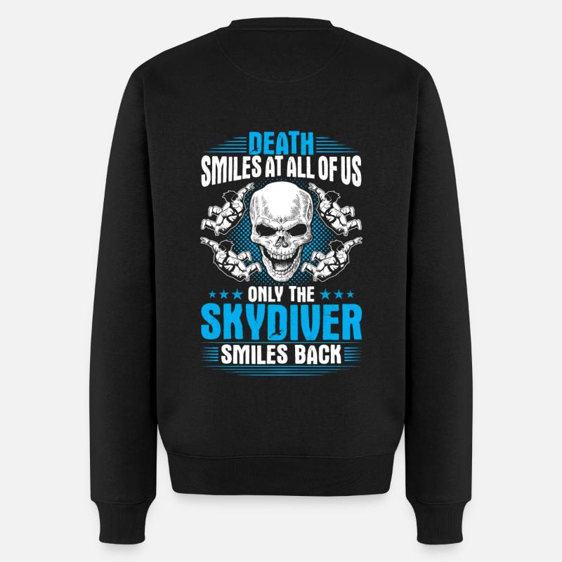 Skydiver Skydiver - Pull Premium bio Homme - noir