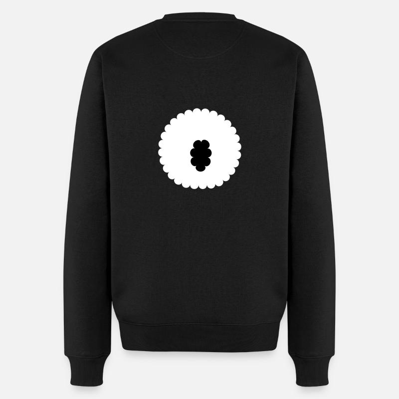 Schaf 1 - Männer Premium Bio Pullover - Schwarz