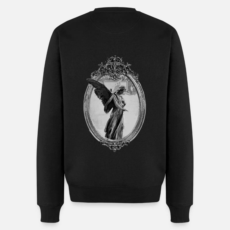 Ailes Renaissance - Pull Premium bio Homme - noir