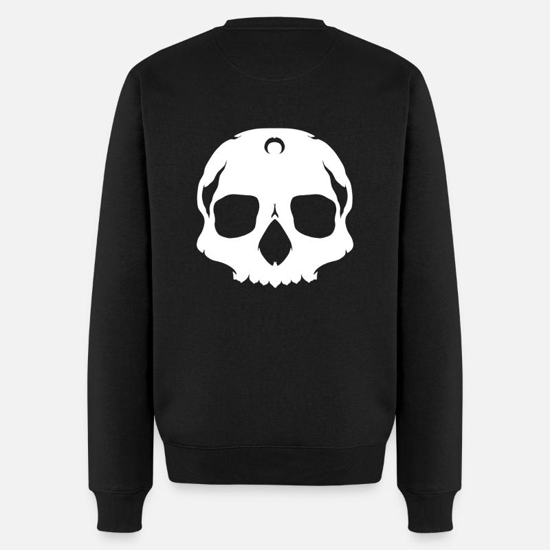 Crâne - Pull Premium bio Homme - noir