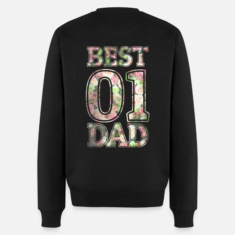 Le meilleur papa - Pull Premium bio Homme - noir