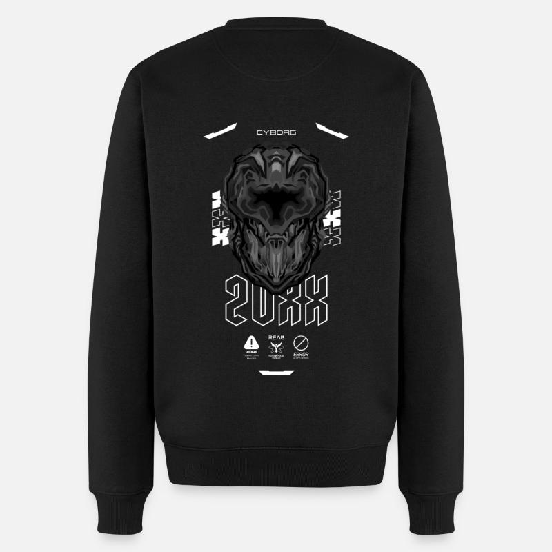 Cyborg 20XX - Pull Premium bio Homme - noir