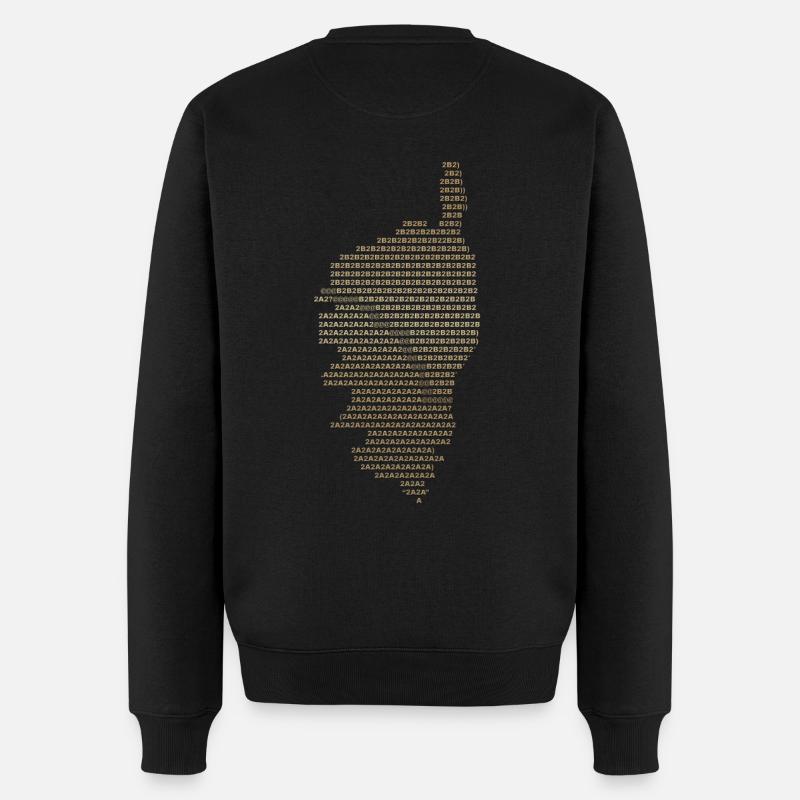 corse - Männer Premium Bio Pullover - Schwarz