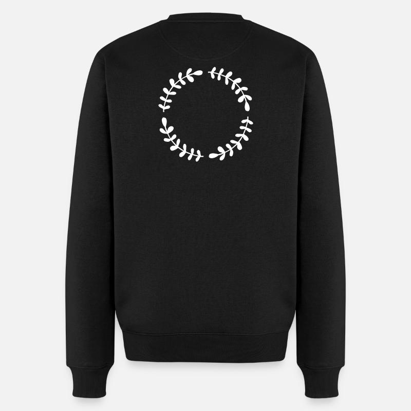 Cadeau d'anniversaire cadre de guirlande - Pull Premium bio Homme - noir