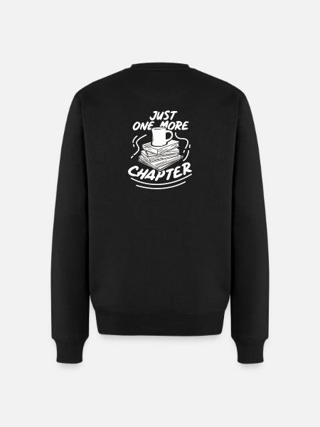 Read books book gift bookshelf - Men's Premium Organic Jumper - black