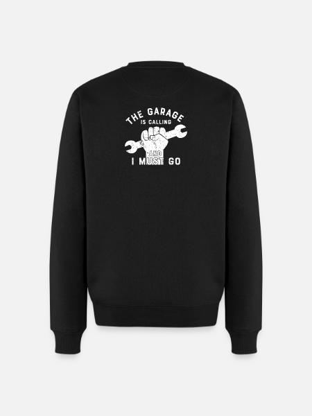 mechanic - Men's Premium Organic Jumper - black