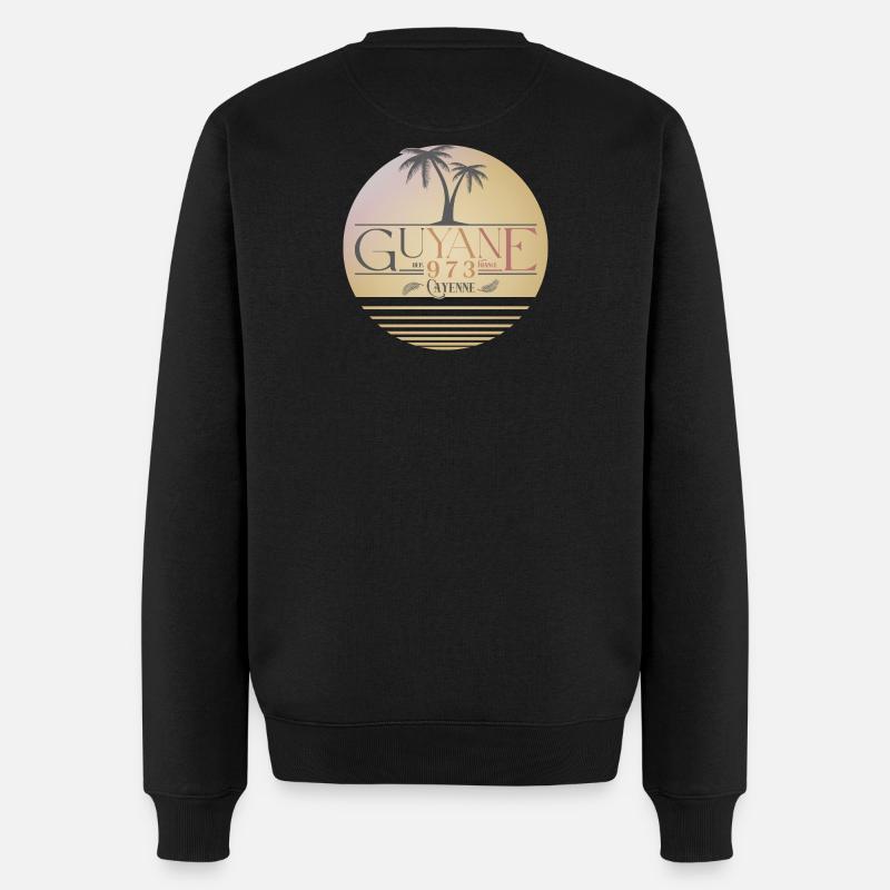 Guyane - Pull Premium bio Homme - noir