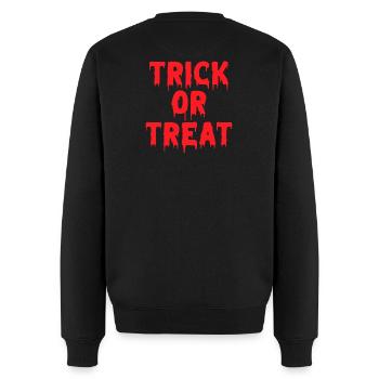 Halloween, Black Magic, Candy - Men's Premium Organic Jumper - black - Back - Nico (187cm)