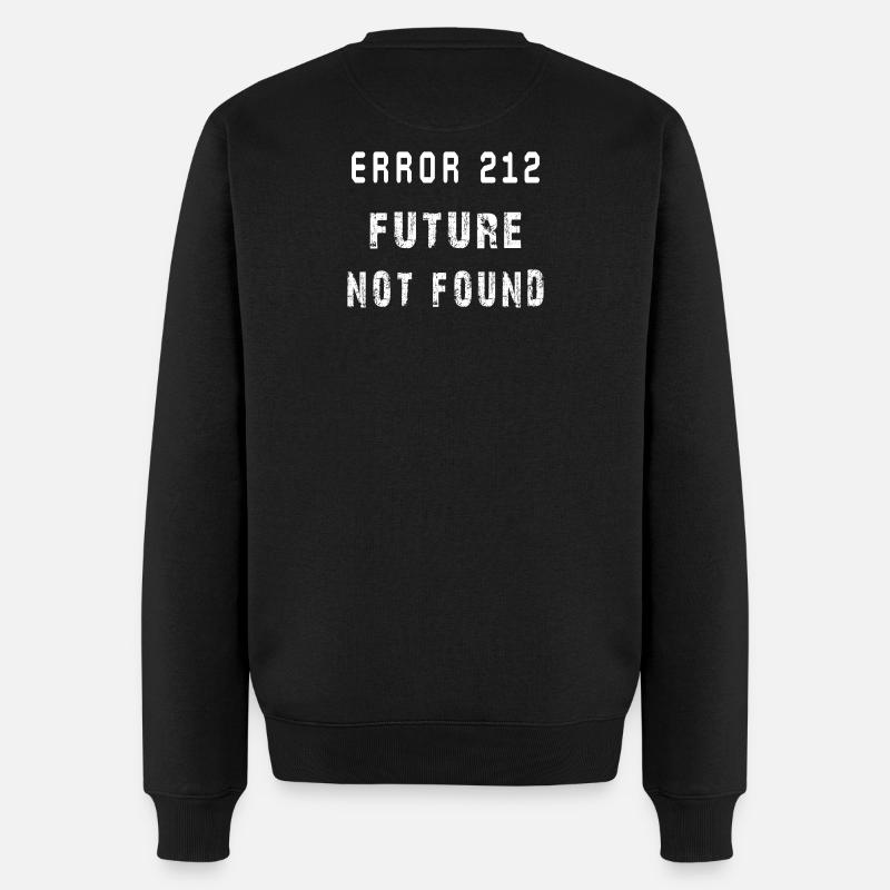 GenZ maroc: Error 212-Future not found - Pull Premium bio Homme - noir