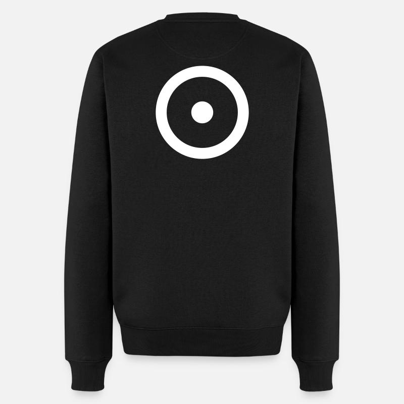 Joystick Minimal Blanc - Pull Premium bio Homme - noir