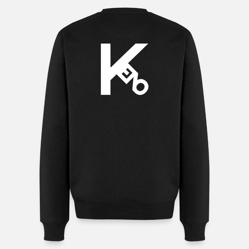 Keno blanc - Pull Premium bio Homme - noir