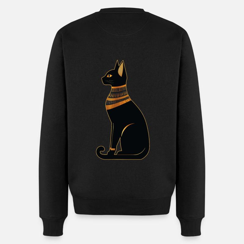 Chat égyptien - Pull Premium bio Homme - noir