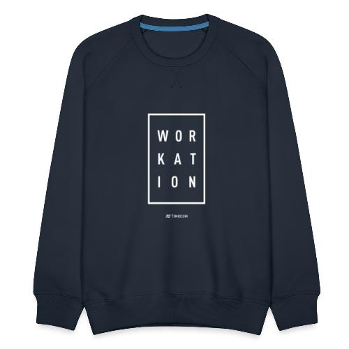 Workation box white - Bluza męska Premium