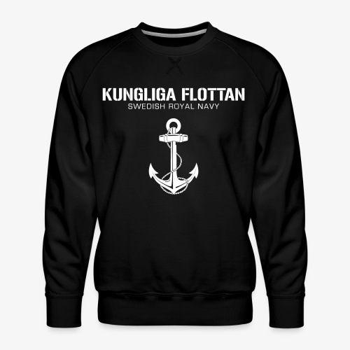 Kungliga Flottan - Swedish Royal Navy - ankare - Premiumtröja herr