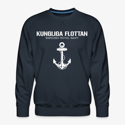 Kungliga Flottan - Swedish Royal Navy - ankare - Premiumtröja herr