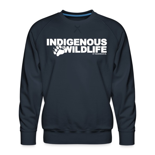 indigenous wildlife new - Men's Premium Sweatshirt