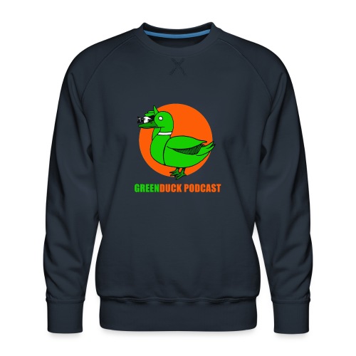 Greenduck Podcast Logo - Herre premium sweatshirt