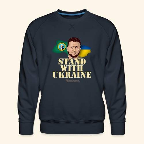 Ukraine Washington - Männer Premium Pullover