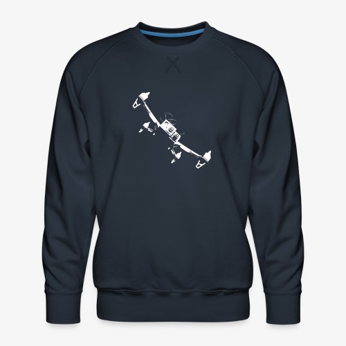quadflyby2 - Men's Premium Sweatshirt