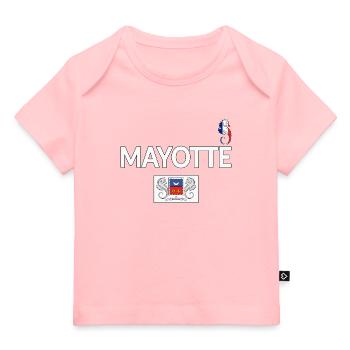 T SHIRT MAYOTTE - T-shirt Premium bébé bio - rose - Devant