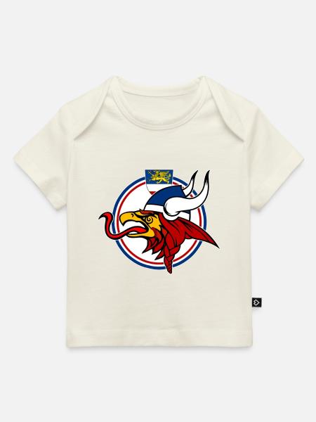 Wikinger-Greif Rostock - Baby Premium Organic T-Shirt - Naturweiß
