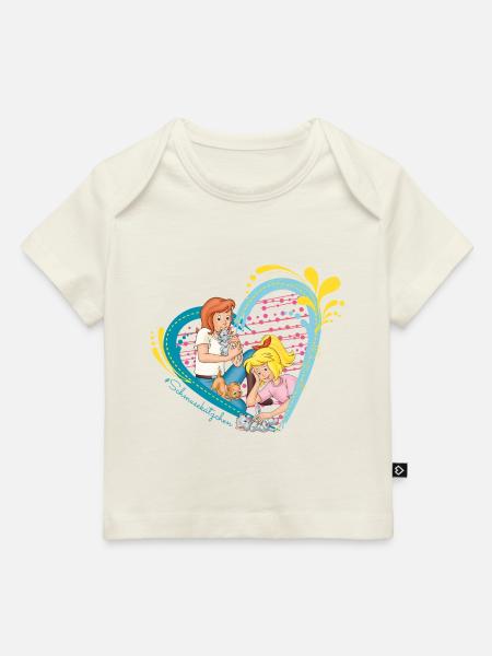 Bibi und Tina 'Schmusekätzchen' - Baby Premium Organic T-Shirt - Naturweiß