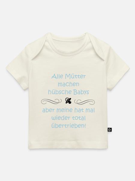 Alle Mütter - Baby Premium Organic T-Shirt - Naturweiß