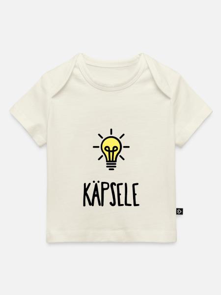 Käpsele - Baby Premium Organic T-Shirt - Naturweiß